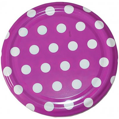 JaHan Víčko na sklenici TO 82 - Tečky - purpurové - 700 ks - celá krabice – Zboží Mobilmania