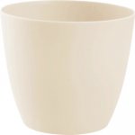 PLASTKON květináč Ella mat 21 cm pískový – Sleviste.cz