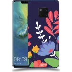 Pouzdro ACOVER Huawei Mate 20 Pro s motivem Colorful Flowers – Zboží Mobilmania