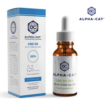 Alpha-CAT CBD Konopný olej 20% 30 ml 6000 mg