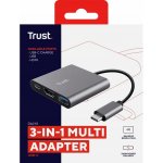 Trust Dalyx 3-in-1 Multiport USB-C Adapter 23772 – Zboží Živě