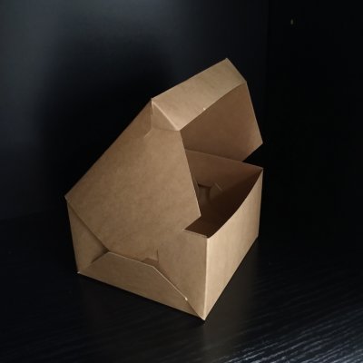 Dortová krabice KRAFT 18 x 18 x 9cm – Zboží Dáma