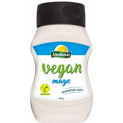 Záruba food Zárubova veganská majonéza 350 ml – Zboží Dáma