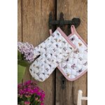 Bavlněná chňapka podložka s motýlky Butterfly Paradise - 20*20 cm – Zboží Dáma