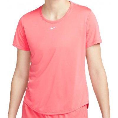 Nike Dri-FIT One Short Sleeve Standard Fit Top sea coral/white