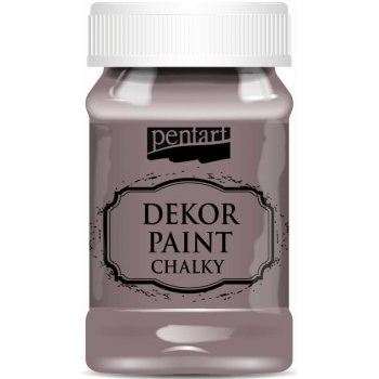 Pentart Dekor křídová barva Paint Chalky 100 ml fialová country