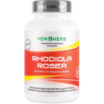VemoHerb Rhodiola Rozchodnice s 3% Rosavin 350 mg 90 kapslí