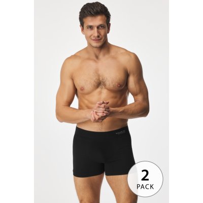 oxx 2 Pack Boxerky Bamboo Seamless černá – Hledejceny.cz