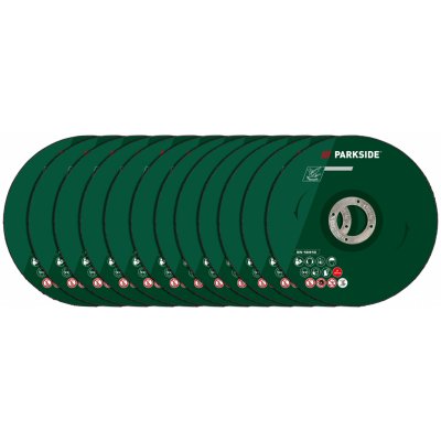 PARKSIDE Sada řezných kotoučů, 125 mm (řezné kotouče, 12dílná sada) – Hledejceny.cz