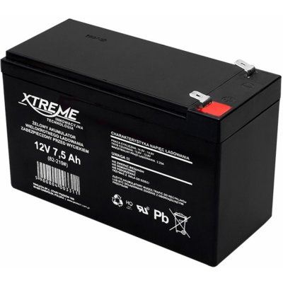 Xtreme 12V 7.5Ah – Zbozi.Blesk.cz