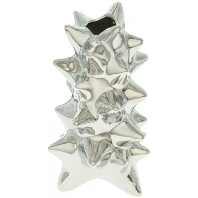 VÁZA KERAM. ŠPICE STRIEB. 19CM – Hledejceny.cz