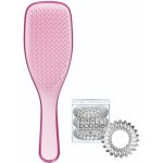 Tangle Teezer The Wet Detangler kartáč na rozčesávání vlasů + spirálové gumičky zdarma (TT-SET-10050) – Zbozi.Blesk.cz