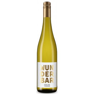 Wunderbar Riesling 2025 Bílé víno suché 11,5% 0,75 l (holá láhev) – Hledejceny.cz