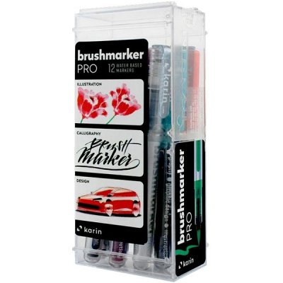 Karin BrushMarker pro 12 ks Basic Colors – Zbozi.Blesk.cz