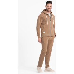 Ombre Clothing pánská tepláková souprava mikina na zip + kalhoty jogger