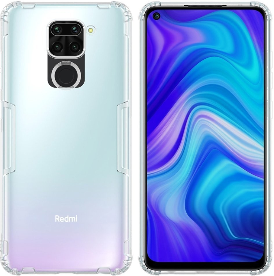 Pouzdro Nillkin Nature TPU Xiaomi Redmi Note 9 čiré