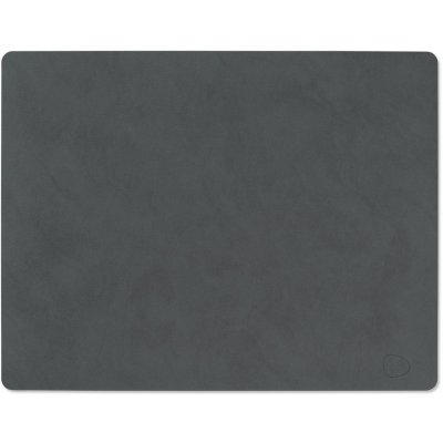 LIND Prostírání Square Nupo antracitová kůže 35x45cm – Zboží Dáma
