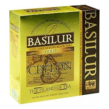 Basilur Island of Tea Gold nel 100 x 2 g