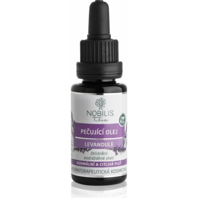 Nobilis Tilia Obličejový olej Levandulový bio regenerační obličejový olej Levandule 20 ml – Sleviste.cz