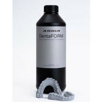 Asiga DentaFORM Resin 1 kg Béžová – Zboží Živě