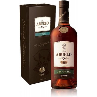 Ron Abuelo XV Oloroso Cask Finish 15y 40% 0,7 l (karton)