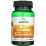 Swanson Beta Karoten Vitamín A 10000 iu 250 kapslí – Hledejceny.cz