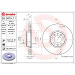 Brzdový kotouč BREMBO 09.D419.11