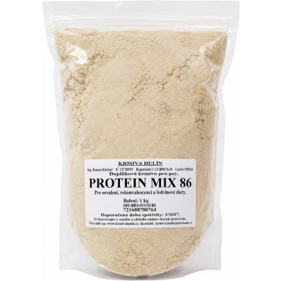 KH Protein mix 86% High Power pro psy 1 kg – Hledejceny.cz