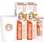 Elmex Dětská 2 x 50 ml + pohárek + vzorek zubní pasty – Hledejceny.cz