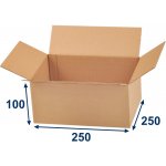 Eobaly.cz krabice klopová 3VVL 250 x 250 x 100 mm 25 ks – Hledejceny.cz