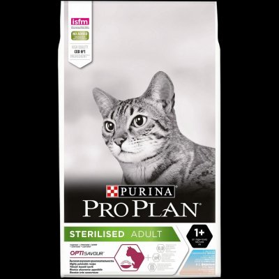 Pro Plan Cat Sterilised Optisavour treska & pstruh 10 kg – Zboží Mobilmania