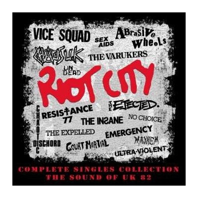 Various - Riot City – Complete Singles Collection – The Sound Of UK 82 CD – Zboží Mobilmania