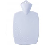 Hugo Frosch Classic termofor s obalem z umělé kožešiny hnědo-stříbrný s podšívkou 1,8 l – Zboží Dáma