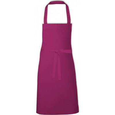 Link Kitchen Wear Středně dlouhá směsová zástěra na grilování Červená vínová X993 – Hledejceny.cz