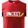 Dětské tričko dětské tričko Hockey 3, červená