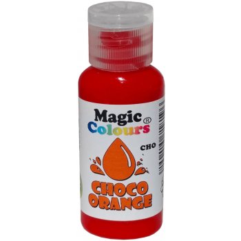 Magic Colours Gelová barva do čokolády Choco Orange 32 g