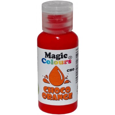 Magic Colours Gelová barva do čokolády Choco Orange 32 g