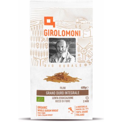 GIROLOMONI Těstoviny filini celozrnné semolinové 400 g