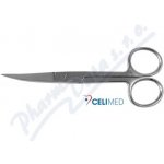 Surgicraft Nůžky 6-0053-B zahnuté hrotnaté 15 cm CELIMED – Zboží Dáma