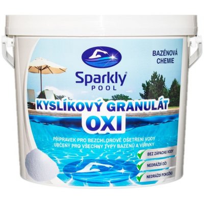 Sparkly POOL Kyslíkový granulát oxi 3 kg – Zbozi.Blesk.cz