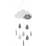 Atmosphera dekorace dětského pokoje závěsná dekorace pro děti šedý mrak – Zboží Mobilmania