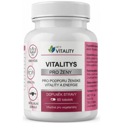 HCY Vitality Vitalitys pro ženy 60 tobolek – Hledejceny.cz