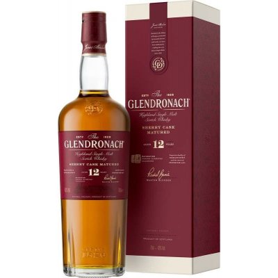 Glendronach Single Malt 12y 43% 0,7 l (karton) – Hledejceny.cz