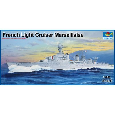 Trumpeter French Light Cruiser Marseillaise 05374 1:350