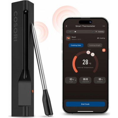 Cosori Smart kuchyňský teploměr se sondou – Zboží Mobilmania