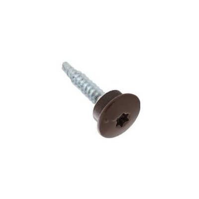 Šroub UFO 1455 4,8x35/14 mm RAL 8017 hnědý – Hledejceny.cz
