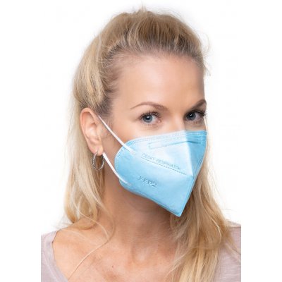 Good Mask respirátor FFP2 Zdravotnicky modrý 10 ks – HobbyKompas.cz