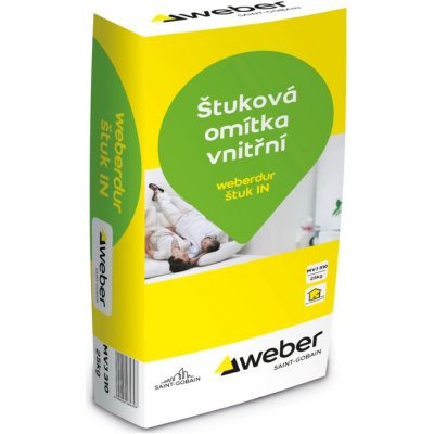 Weber Štuková omítka Weberdur štuk UNI 25 kg – Sleviste.cz