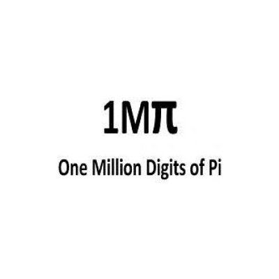 One Million Digits of Pi: Computation of 1000000 digits of Pi – Hledejceny.cz