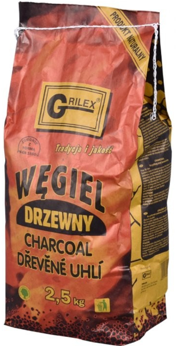 Grilex dřevěné uhlí 2,5 kg